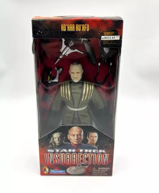 Star Trek INSURRECTION AD'HAR RU'AFO 9-Inch Action Figure Playmates #002140 MISB