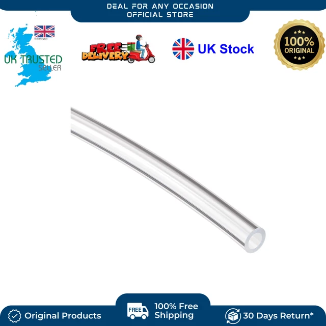 Tubo In PVC Alimentare Trasparente 12x15 Mm - 20 Metri Per Birra, Alimenti, Acqua, Uso Sicuro E Atossico - Foto 3