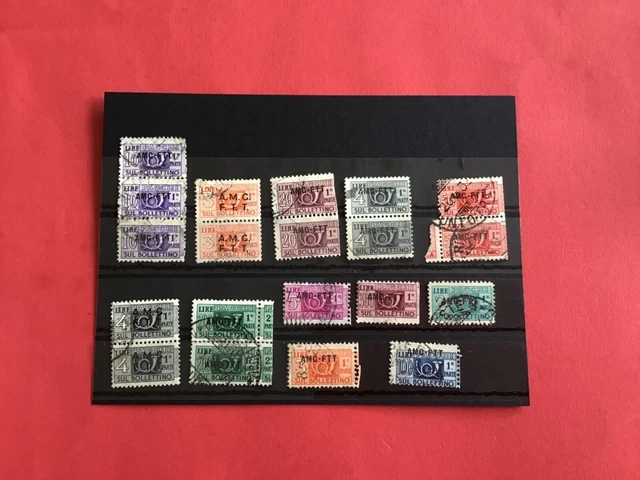 Italy Trieste Zone A Parcel Post  Stamps R37053