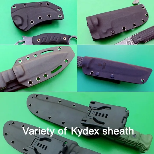 1X K Sheath Case Knife Scabbard DIY Materials Kydex Hot Plastic Plate Solid 2MM 3