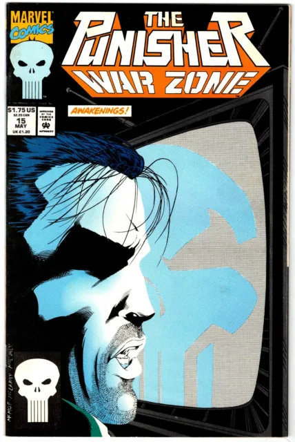 THE PUNISHER WAR ZONE  # 15  Marvel Comics 1993  (vf-)
