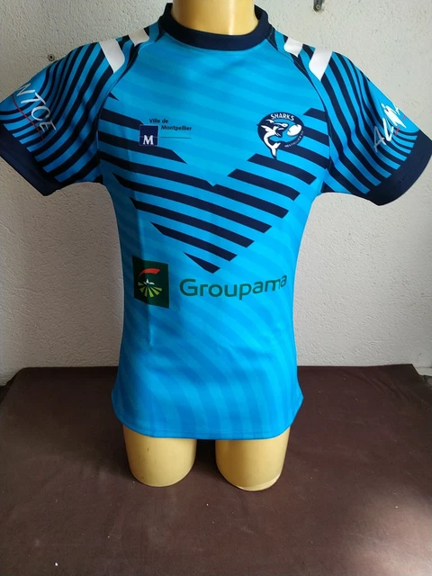 Maillot Rugby Montpellier Extérieur 2022-23 Le Coq Sportif – Taille L, Neuf Avec étiquettes