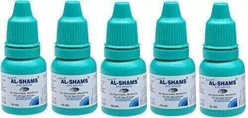 Al-Shams pflanzliche Augentropfen (5 x 10 ml) verbessern die Sehkraft,... 3