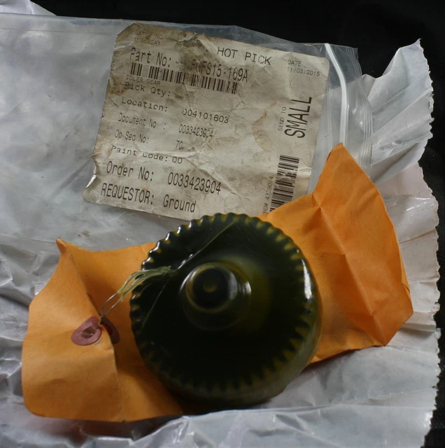 One (1) GOSS FG.FS15-169A Idler Gear 2-3/4" OD Wax Coated w Tag NEW