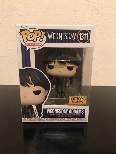 Funko Pop! Wednesday Addams #1311 Metallic Hot Topic Exclusive Netflix