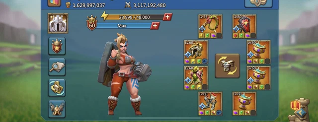Héroes para Cazar Monstruos Lords Mobile 2025