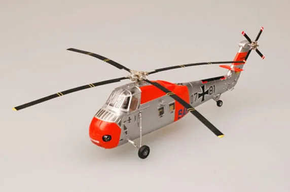 Easy Model 1/72 German Navy UH-34 CHOCTAW Helicopter Plastic Model #37014