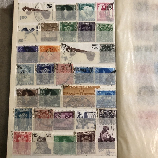 BRIEFMARKEN INDIEN AUS Nachlass EUR 1,05 PicClick DE