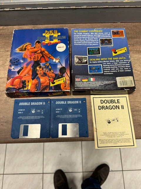 3 Disquettes ATARI ST 520 - 1040 : DRAKKHEN / Jeu complet