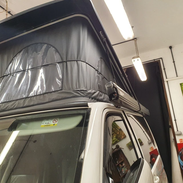 Tendine Parasole Magnetiche Per VW T5 T6 T6.1 California – 2 Pezzi Con Rete 3D E Borsa