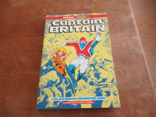 Captain Britain Tpb 2Nd Print High Grade Marvel Comics Before Excalibur