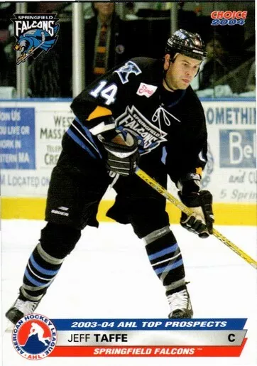 Jeff Taffe 2003-04 AHL Top Prospects Springfield Falcons