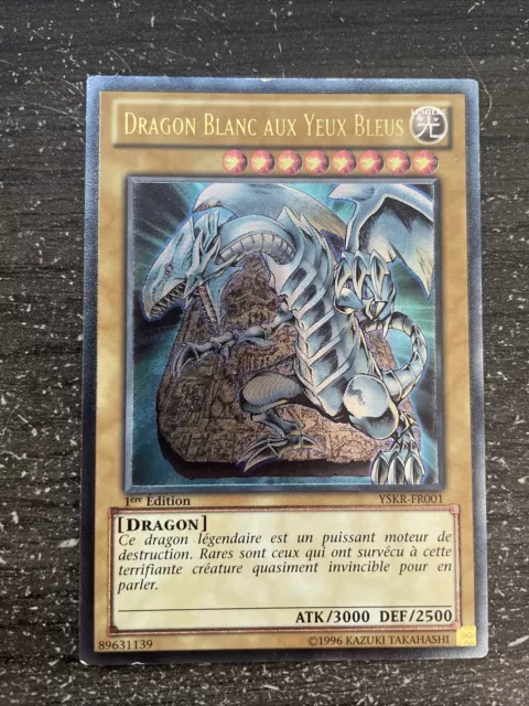 Carte Yu-Gi-Oh! Dragon Blanc Aux Yeux Bleus 1St Yskr-Fr001 Exc Ultimate