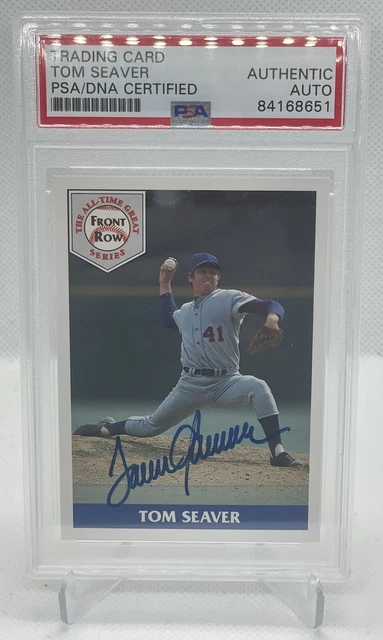 Tom Seaver 1992 Autograph Card PSA/DNA Certified Authentic Auto HOF METS