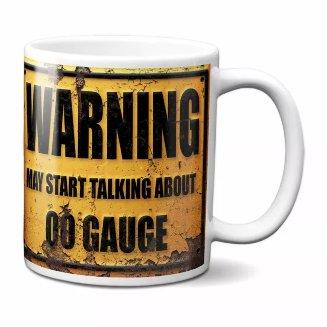 Warning May Start Talking About OO Tazza Gauge | Divertente Modello Treni Ferrovia 00