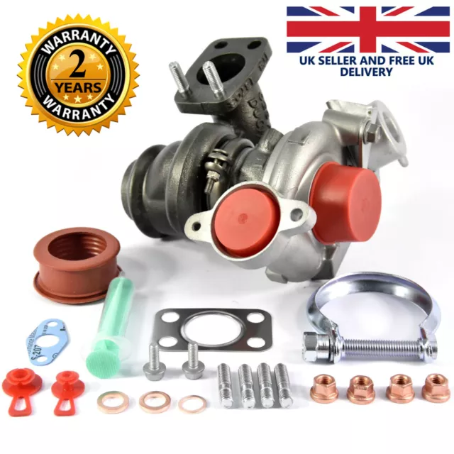 Turbocharger 1.6 HDI Ford Citroen Peugeot 55/66kW TURBO 49173-07508 + GASKETS