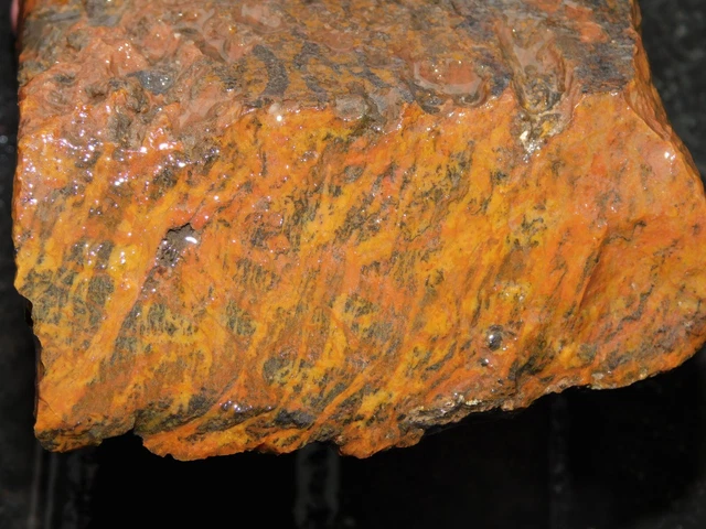 Tiger Tail Jasper lapidary cabbing rough chunk from Mexico 2 lb 5 oz