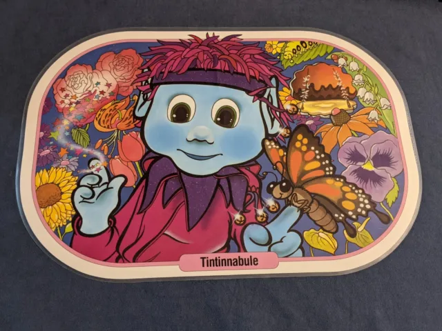 Plastic Coated Placemat Napperons Passe-Partout 1987 17"x12" Tintinnabule