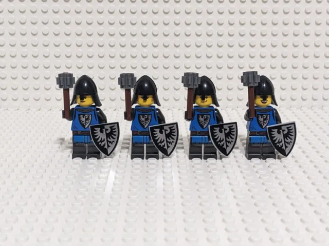 LEGO Black Falcon Spiked Mace Knight Minifigures MOC Battle Pack