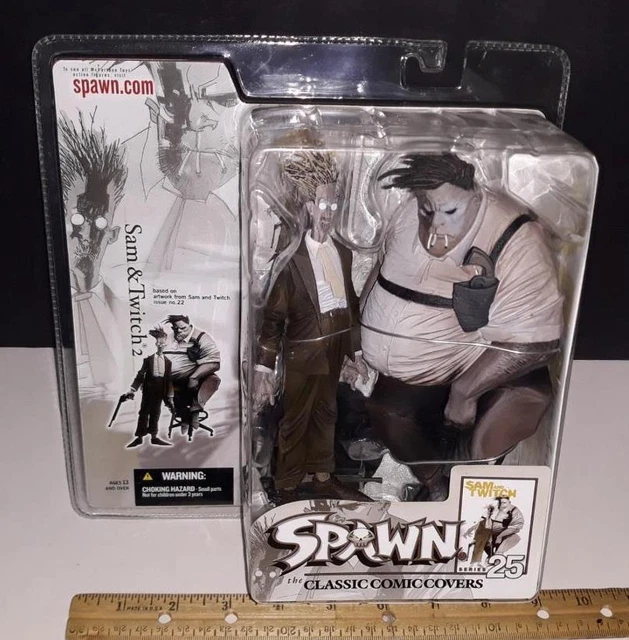 Figurine Sam & Twitch Sti.22 – Spawn Series 25 The Classic Comic Covers, McFarlane 2003