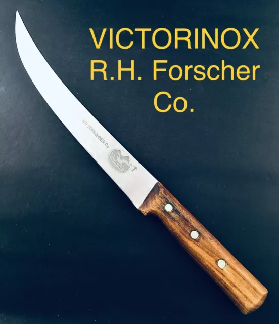 Victorinox Swiss Army Forschner 10 Breaking Knife with Black Handle  5.7203.25-X1 