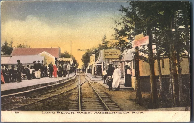 Long Beach Washington Rubberneck Row train railway Vincents souvenirs #50