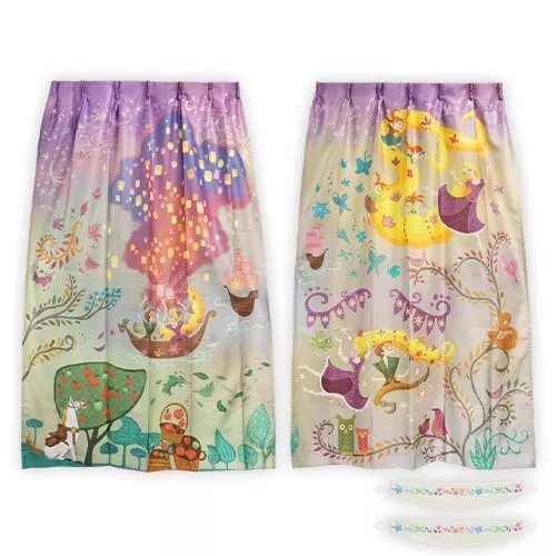 Japan Tokyo Disney Resort Store Curtain Best Day Ever Rapunzel Lantern Festival