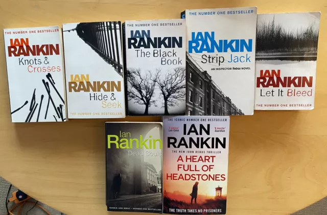 Novels　Rankin　PicClick　IAN　BOOK　£12.99　Condition!　Good　Rebus　Paperback　Bundle　UK