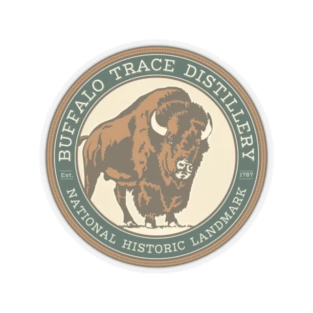Buffalo Trace Bourbon Kiss-Cut Stickers, Blantons