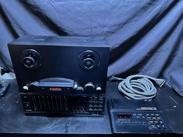 FOSTEX MODEL 80 Eight-Track Reel-to-Reel W/Controller $925.00 - PicClick