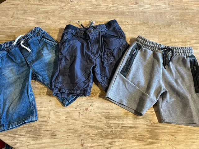 Boys NEXT Shorts x3 Age 7 years vgc