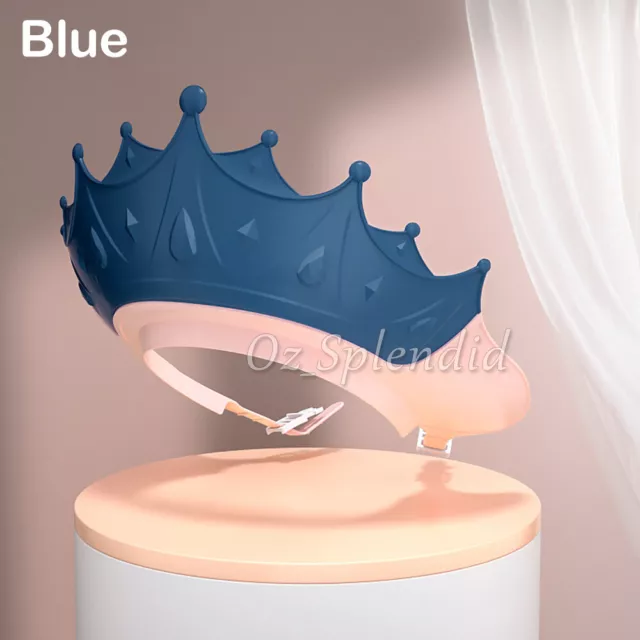 Adjustable Kids Baby Shower Cap Children Shampoo Bath Wash Hair Shield Visor Hat