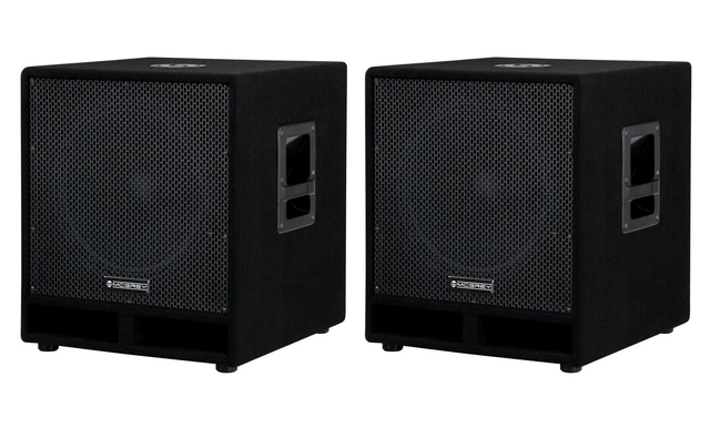 Sono Audiophony Active – 2x1000 WRMS – 4 Pavillons + 2 Caissons 15″ – Occasion