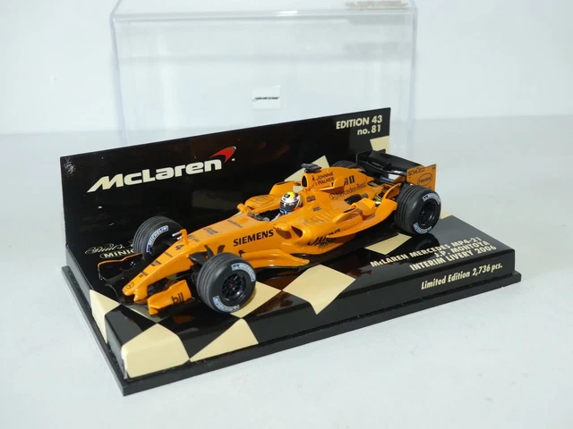 Minichamps 530054310 McLAREN MERCEDES MP4/20 J.P. MONTOYA 2005
