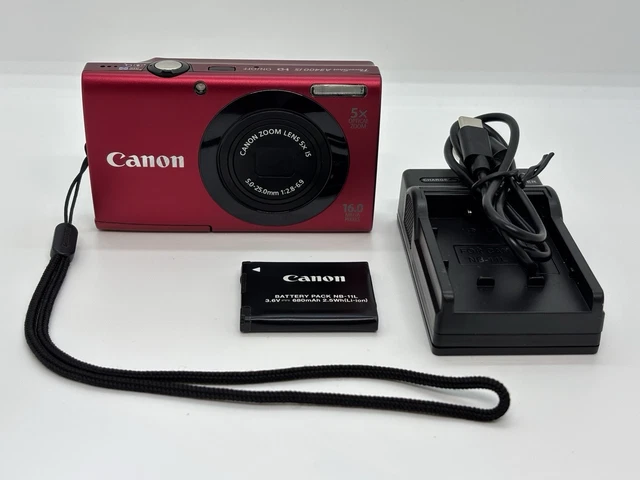 CANON POWERSHOT A3400 IS Digital Camera, 2511796, No issues