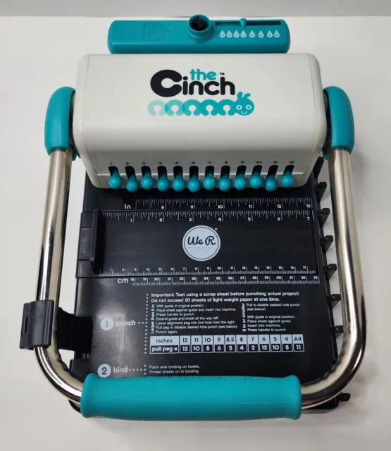 We R Memory Keepers -  The Cinch Binding Machine - Preowned - Read Description