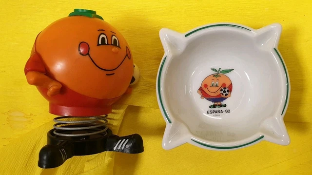 PLV + 1 Figurine Naranjito / Mascotte Coupe Du Monde 1982 82 Espagne