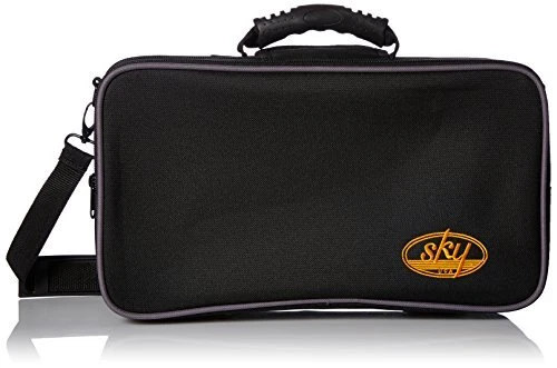Sky Bb Clarinet Lightweight Case with Shoulder Strap Exterior Pocket