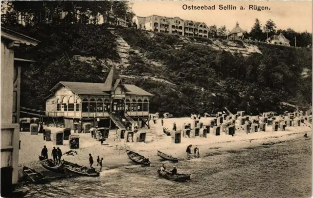 CPA AK Insel RÜGEN SELLIN Ostseebad GERMANY (670140)