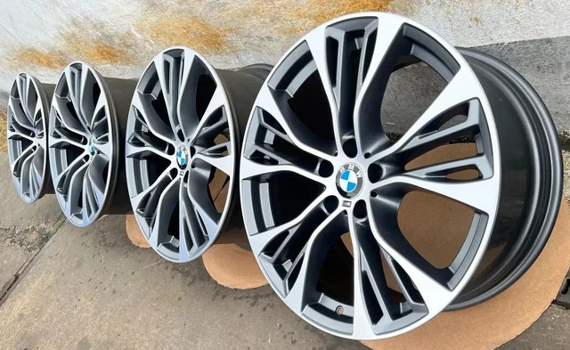 GENUINE BMW X5 F15 X6 F16 21-inch alloy rims double storage M599 ...