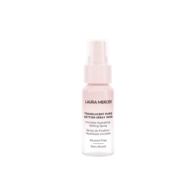 Spray de ajuste puro translúcido Laura Mercier 16 horas mini 1 oz (30 ml)