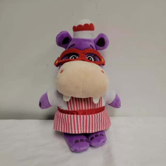 Disney Doc McStuffins Hallie Hippo Plush Stuffed Animal 8"