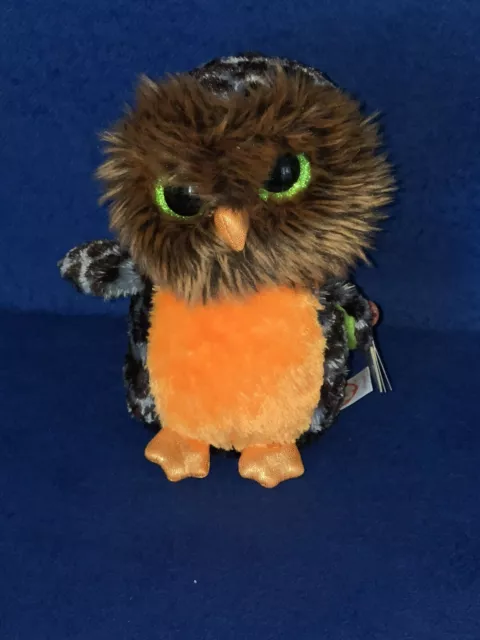 Kuscheltier TY Beanie Boos Eule Midnight (II)