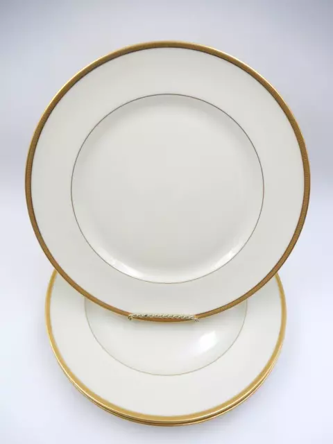 4 Vintage Lenox Marshall Field & Company Lenox J33 Tuxedo 10-1/2 Dinner Plates 3