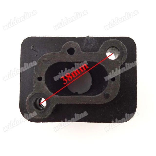 Intake Inlet Manifold For 33cc 43 49cc Tornado Cat Eye Pocket Moped Scooter Bike