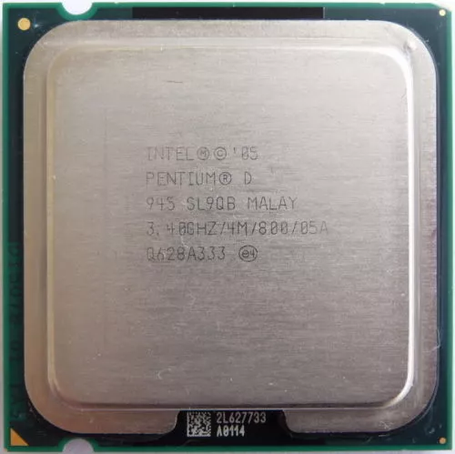 Intel Pentium D 945* SL9QQ*SL9QB* 3.4GHz/4M/800 LGA775 CPU Processor for Desktop