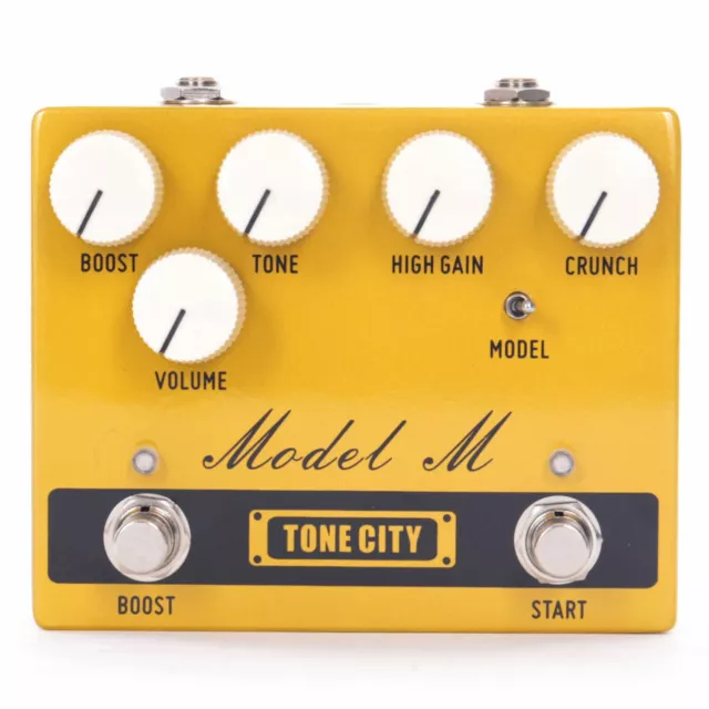 TONE CITY Model M II Distortion Pre-amp Guitar Effect Pedal version II Updated