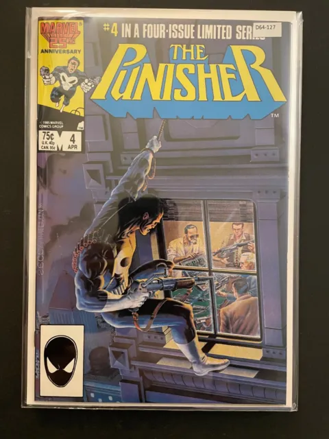 The Punisher 4 Vol 1 High Grade 8.5 Marvel Comic Book D64-127