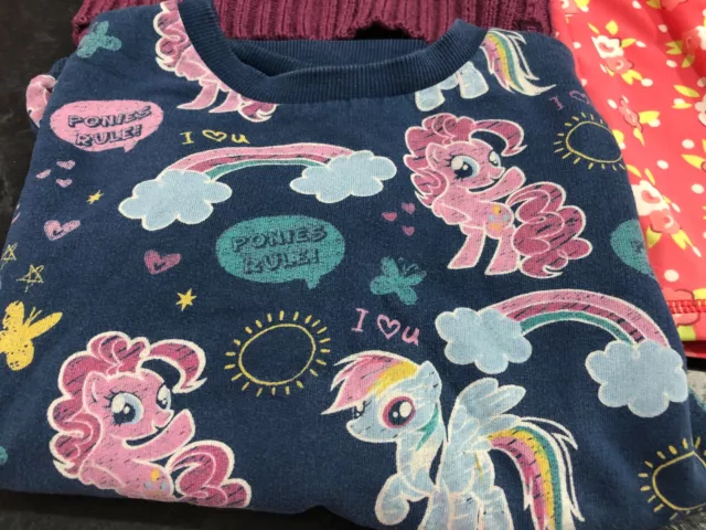 Bundle Girls Clothes 2/3/4 Years Fancy Dress, Esprit Jumper/Dress, Little Pony + 3