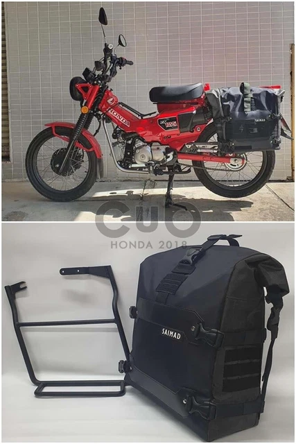 SIDE RACK ฺBAG Honda Ct125 Hunter 2020 - 2023 Support Luggage Travel ...